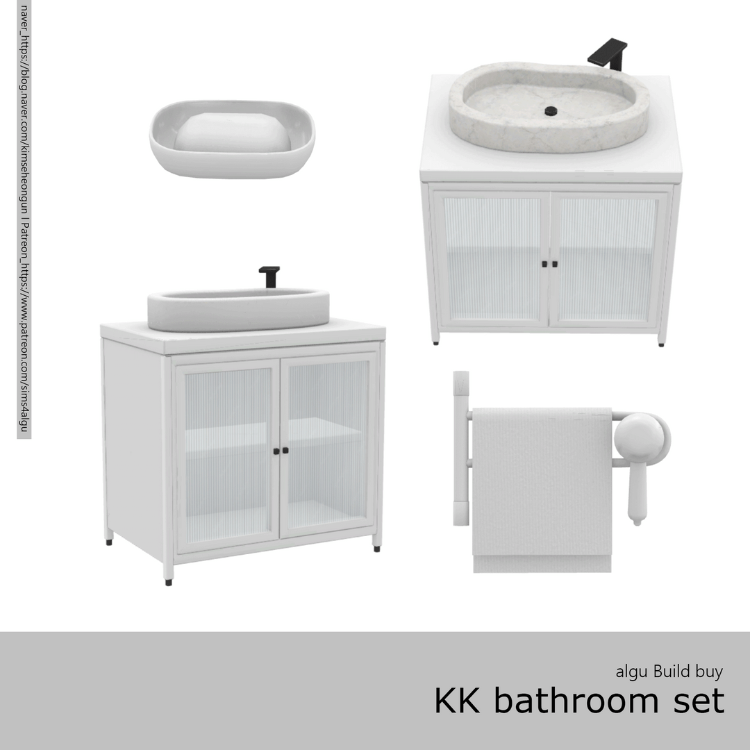Скриншот мода Сет для ванной комнаты KK Bathroom Set